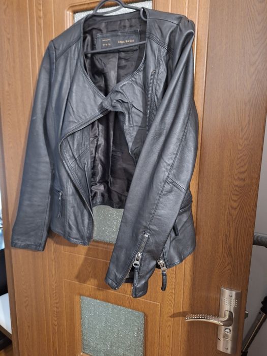 Geacă Zara piele naturală Fete L