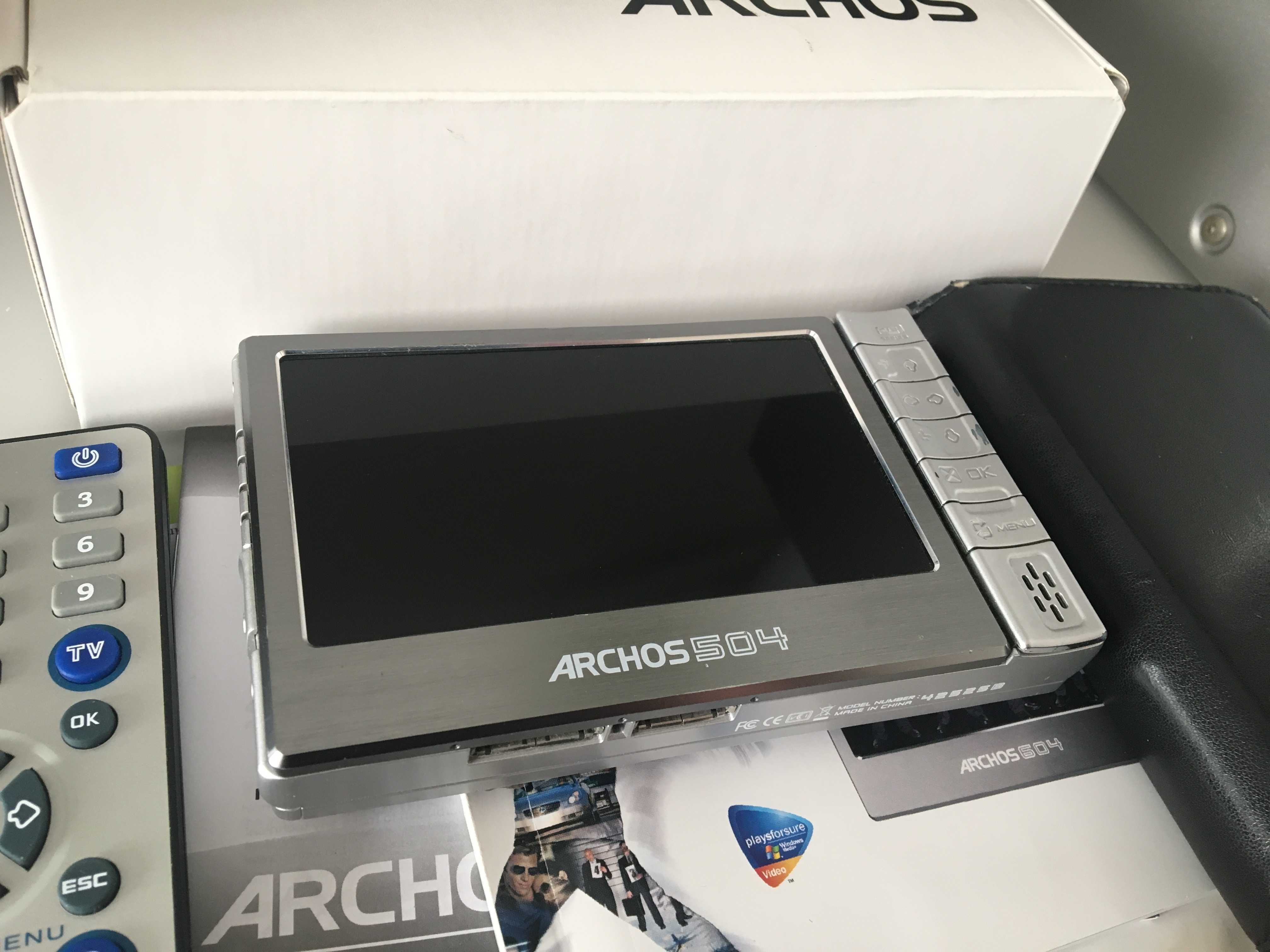 Archos 504 Multimedia Player 80 gb video/audio în ambalajul original