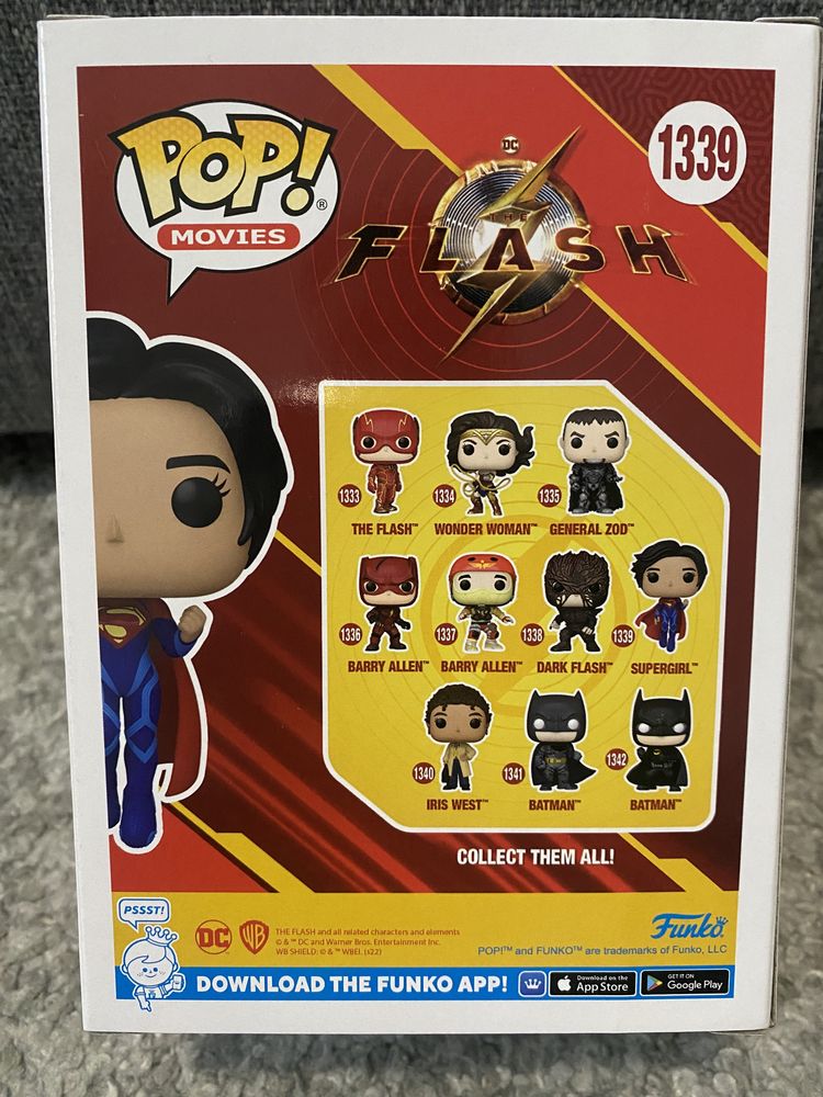 Figurine Funko Pop Dc Flash Supergirl Black Adam