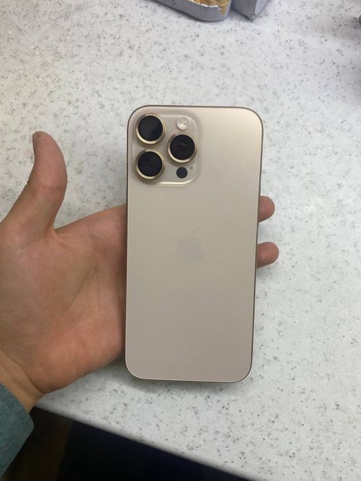 Iphone 16 pro max ideal Yomkost 100% karobka dak