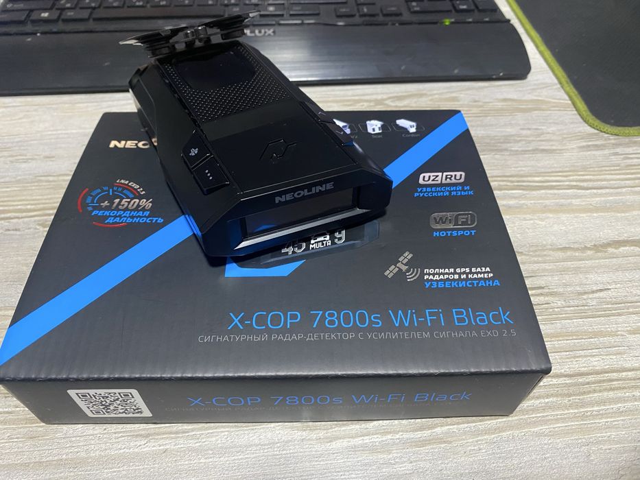 Neoline X-COP 7800s Wi-Fi Black