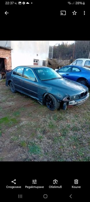 Продавам на части БМВ Е39 2.5ТДС 140кс.