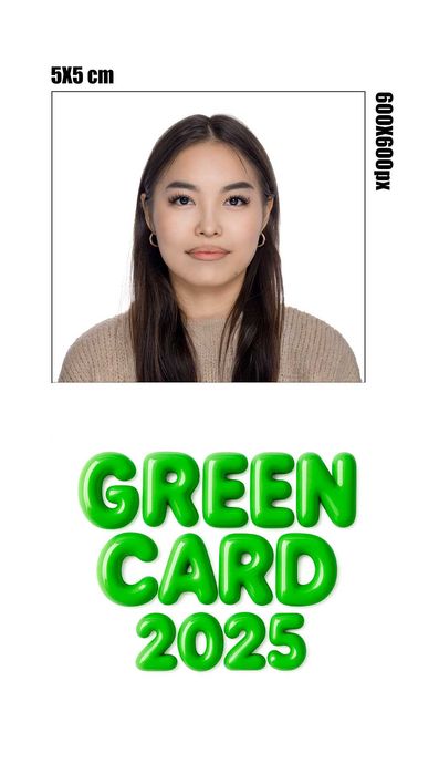 Фото на гринкарту! Green card! 100% гарантия! Проверка в Astar!