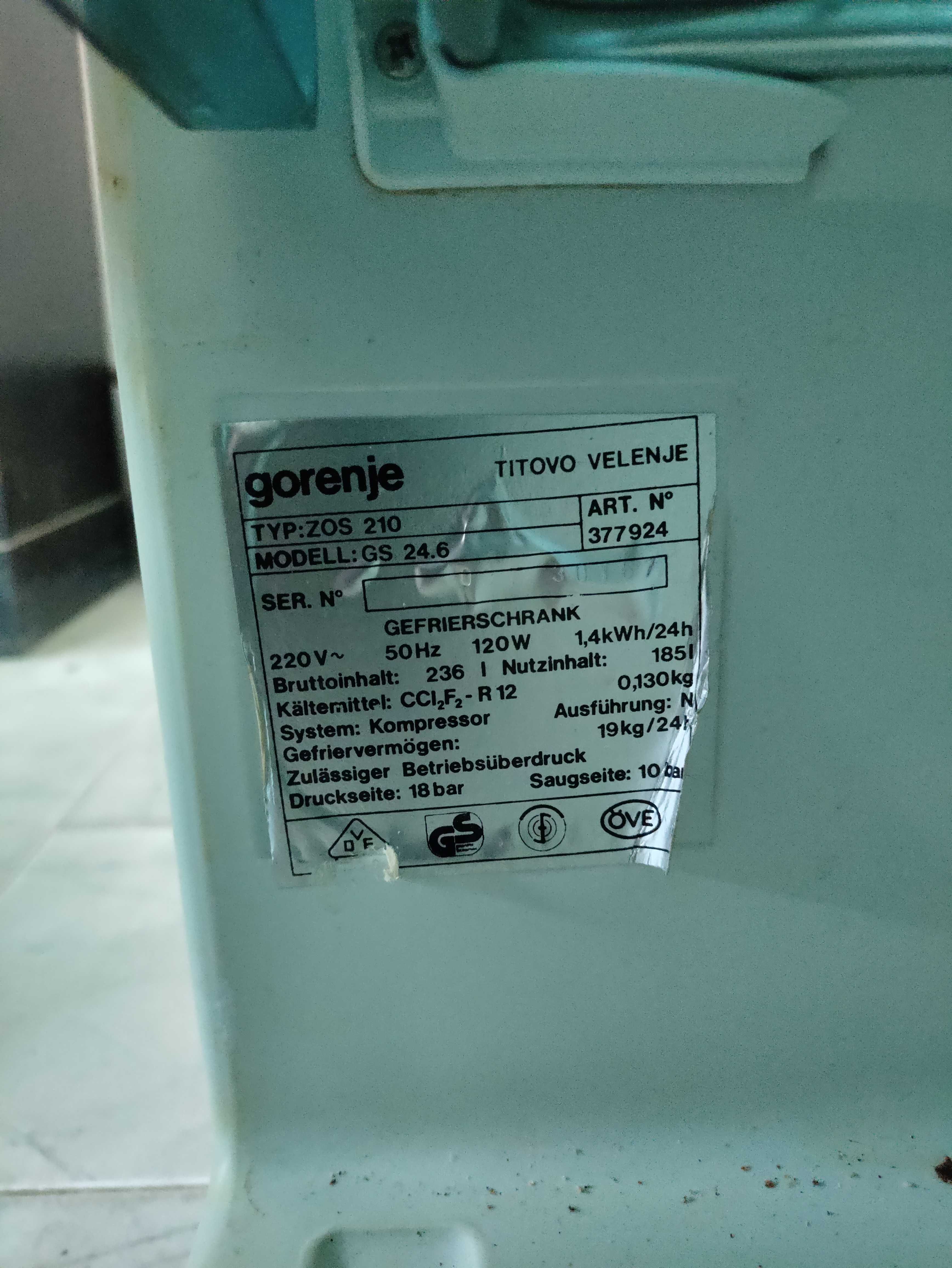 Фризер Gorenje ZOS 210 GS 24.6