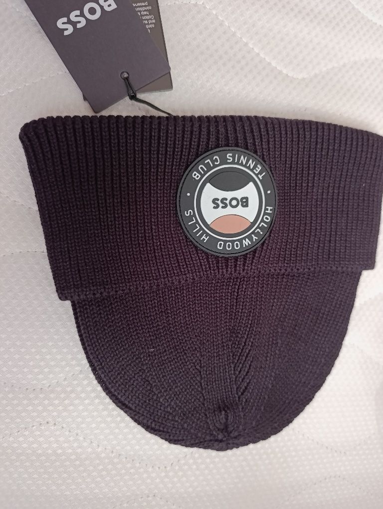 Boss нова шапка плетиво