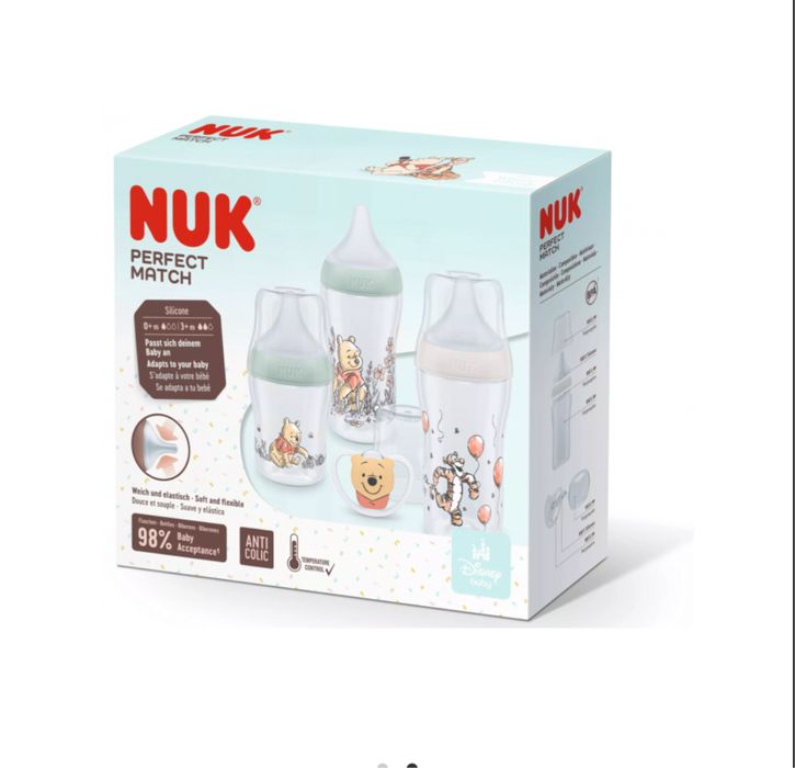 Set Biberon NUK Perfect Match Disney Winnie Pooh Set