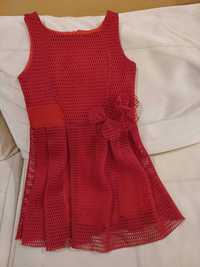 Детска рокля за момиче 134 червена
