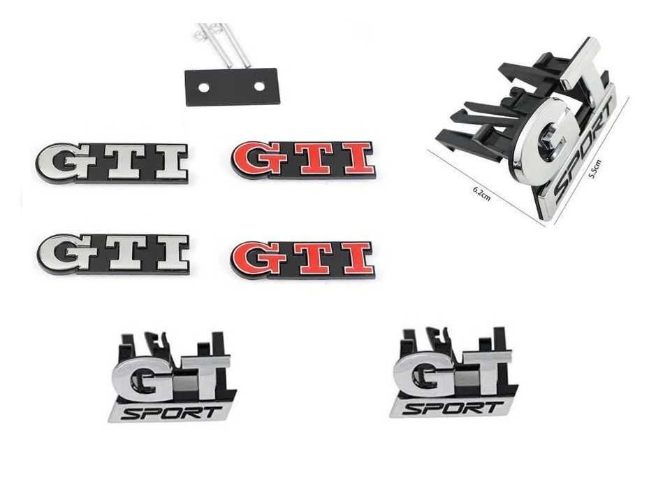 Emblema Volkswagen GT Sport + GTI