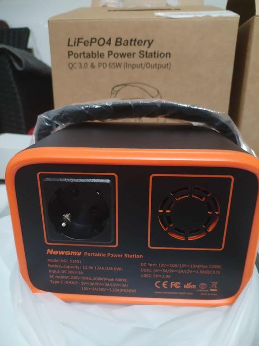 Power station S2401 lifepo4 battery de 200wat Nou