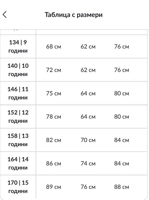 Benetton юношеско яке с пух 170 ръст