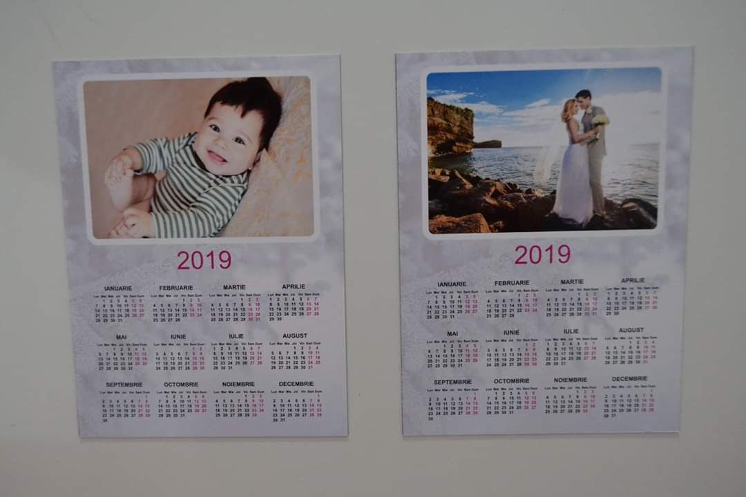 Calendare magnetice personalizate