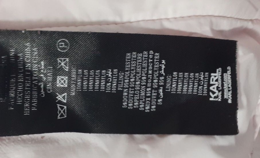 Geacă damă Karl Lagerfeld originală M  Primăvara/Toamnă.