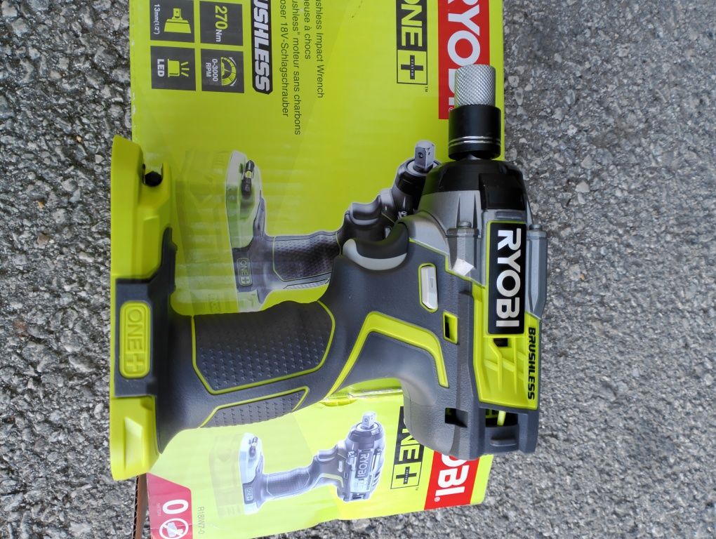 Безчетков гайковерт Ryobi 18волта