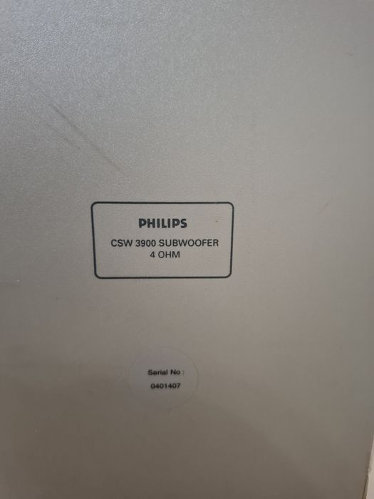 Subwoofer pasiv JVC 3 ohmi 55W