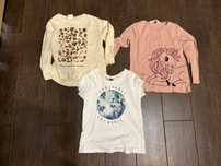 Bluze bumbac fetite 4-6 y