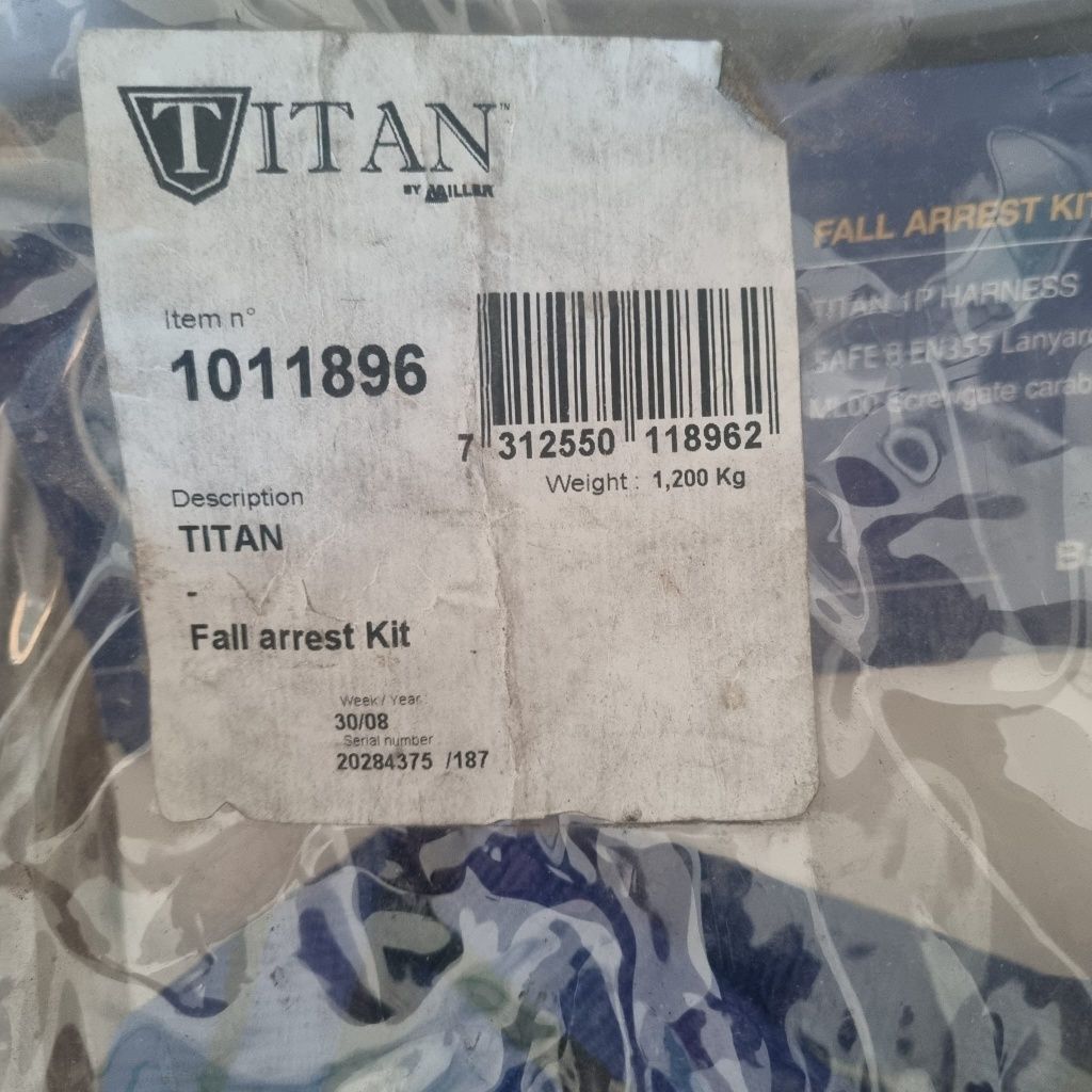 Ham Set protectie Titan 1 impotriva caderii-alpinism