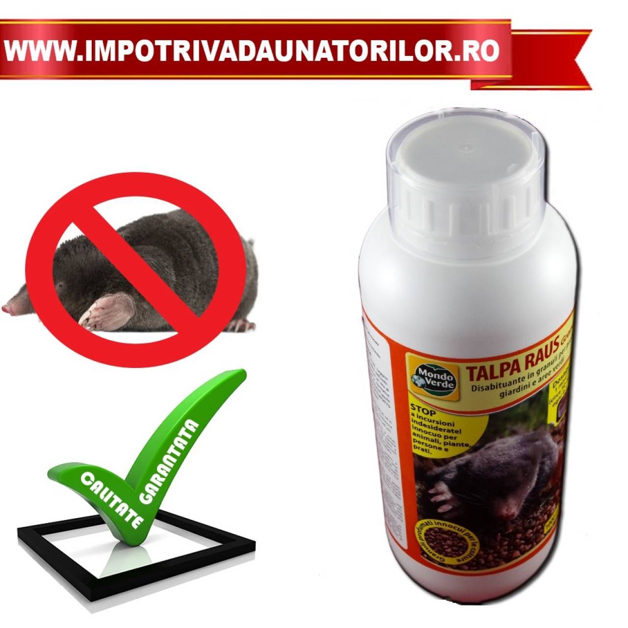 Granule pentru combaterea cartitelor din gradina REP96