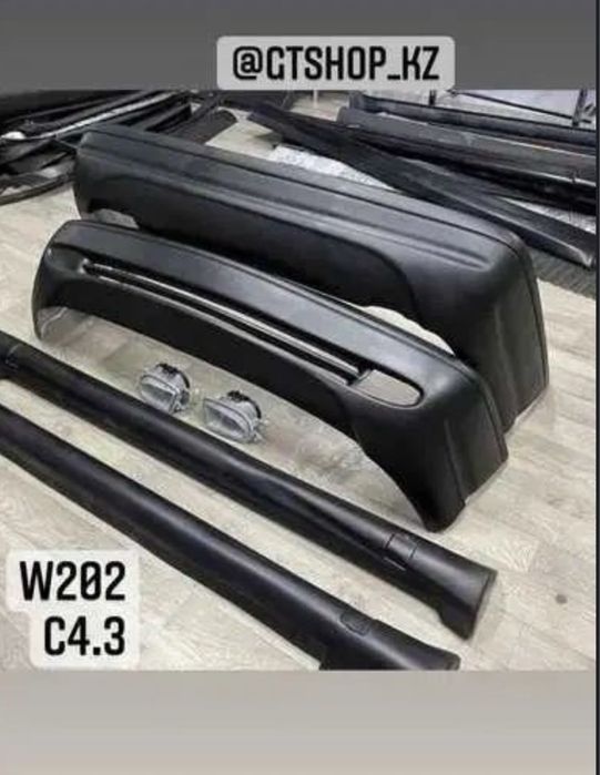 Бампер на мерседес w202 С43 amg