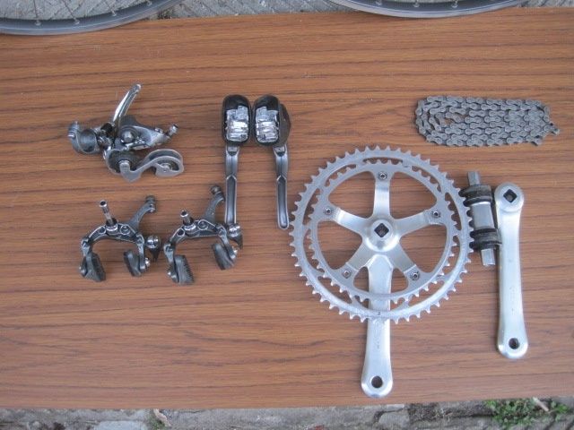 Shimano 600/ultegra/tri-color-6400-groupset