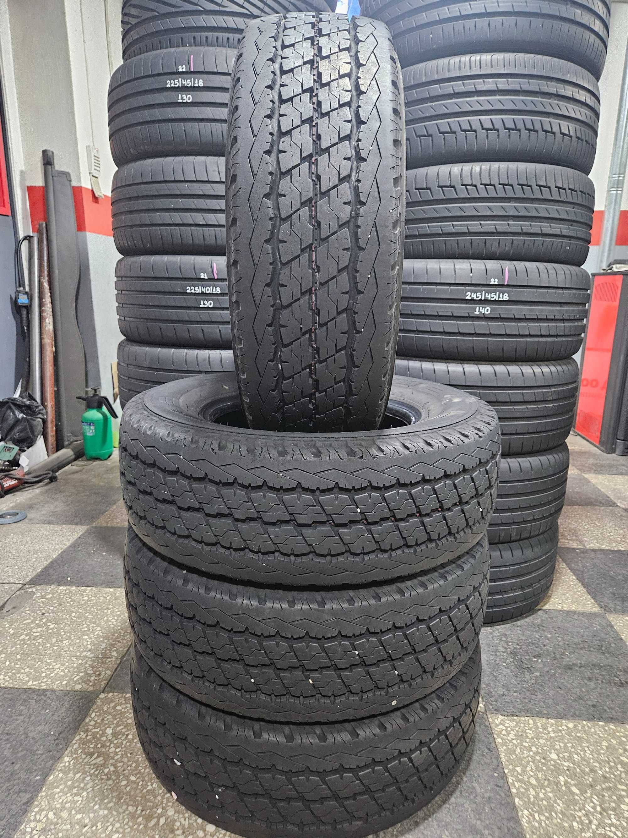 4бр 225/70/15 С  BRIDGESTONE 9,5мм грайфер дот:20г безплатен монтаж