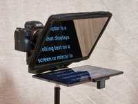 Prompter portabil pentru tableta sau telefon de pana la 13 inch