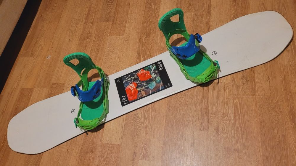 Placa snowboard RIDE 146 + LEGĂTURI BURTON Cartel