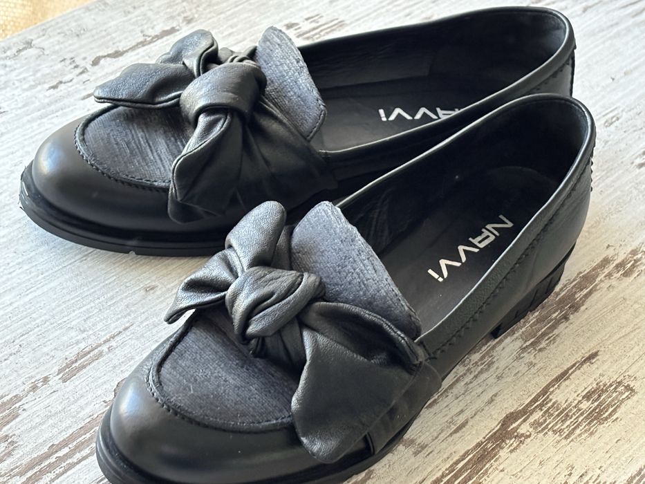 Дамски мокасини. Естествена кожа.