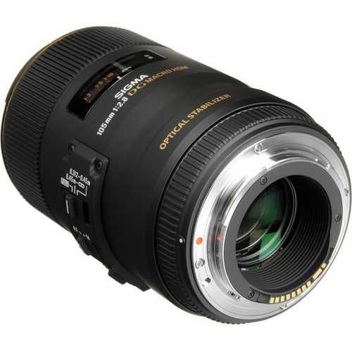 Объектив Sigma 105mm f/2.8 EX DG OS HSM Macro для Canon