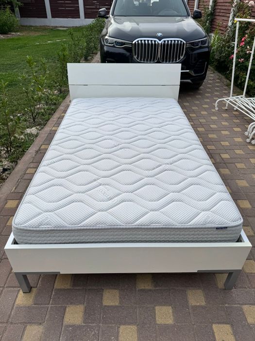 Pat copii ikea plus saltea Dormeo 120/200