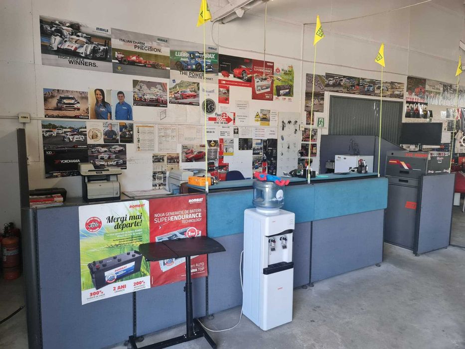 Receptie magazin / service