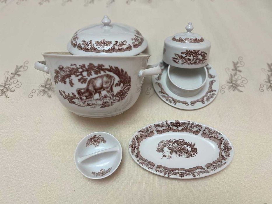 Предметы из столового сервиза (Чехословакия). Новые.