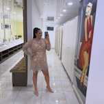 Rochie crem bijuterie
