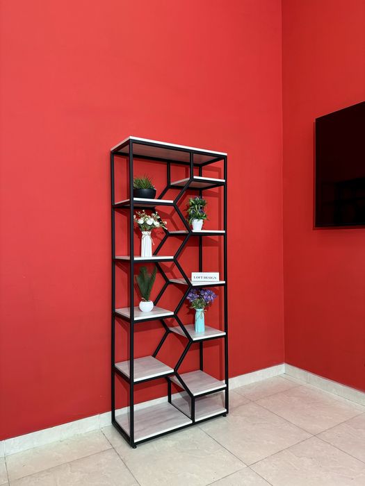 Стеллаж Zavoddan brinchi qo’ldan Loft shkaf va stellajlar ofis Офисный