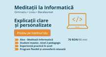 Meditații la Informatică pentru Elevi