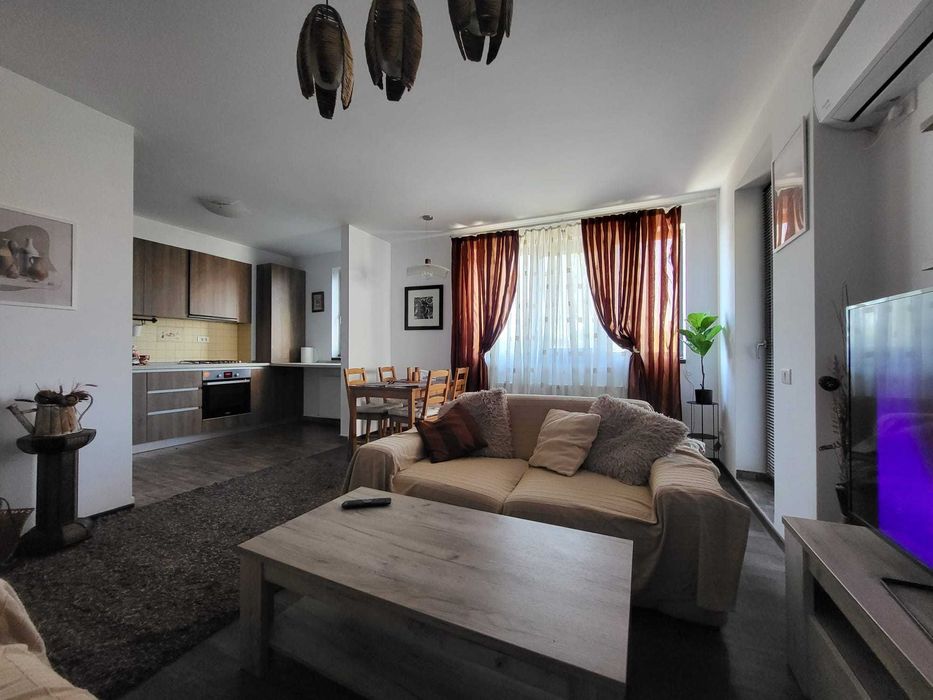 Inchiriez apartament 2 camere mobilat si utilat Otopeni