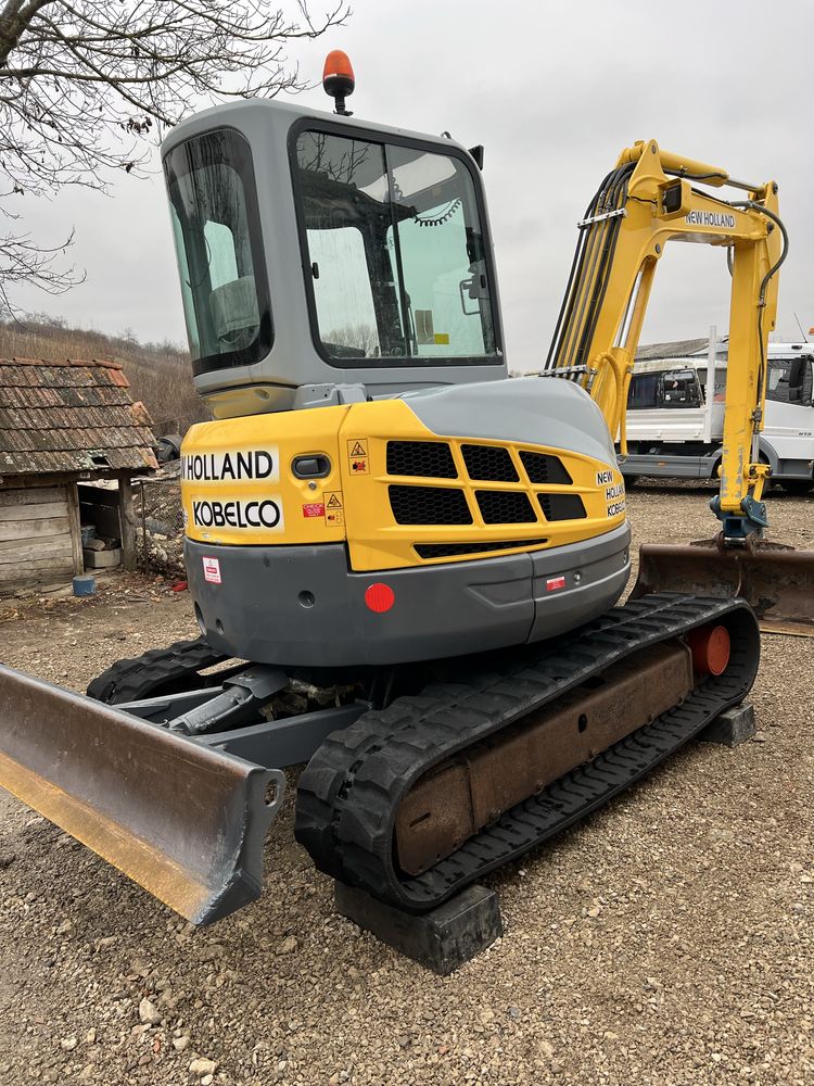 Miniexcavator New Holland E50,2SR an 2007