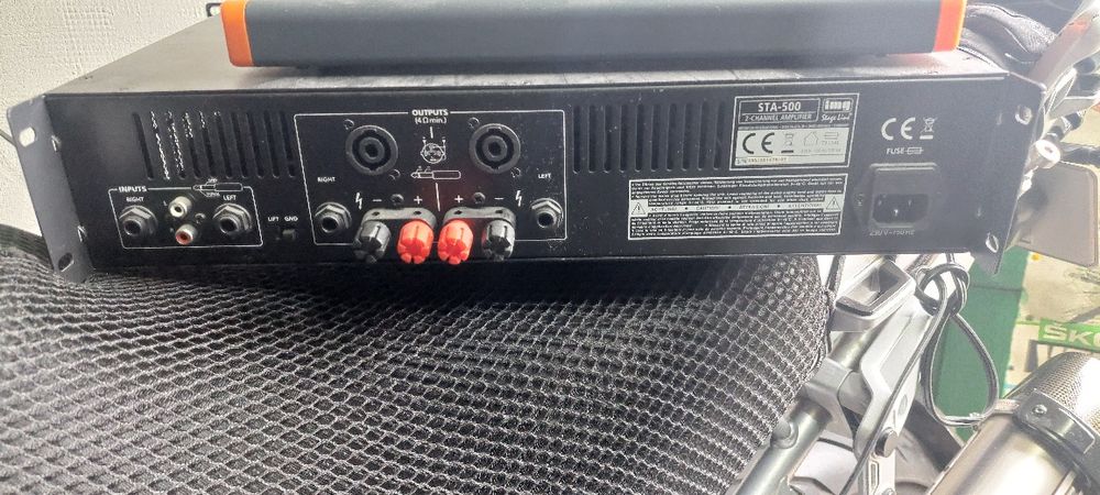 Boxe Ibiza + statie amplificare