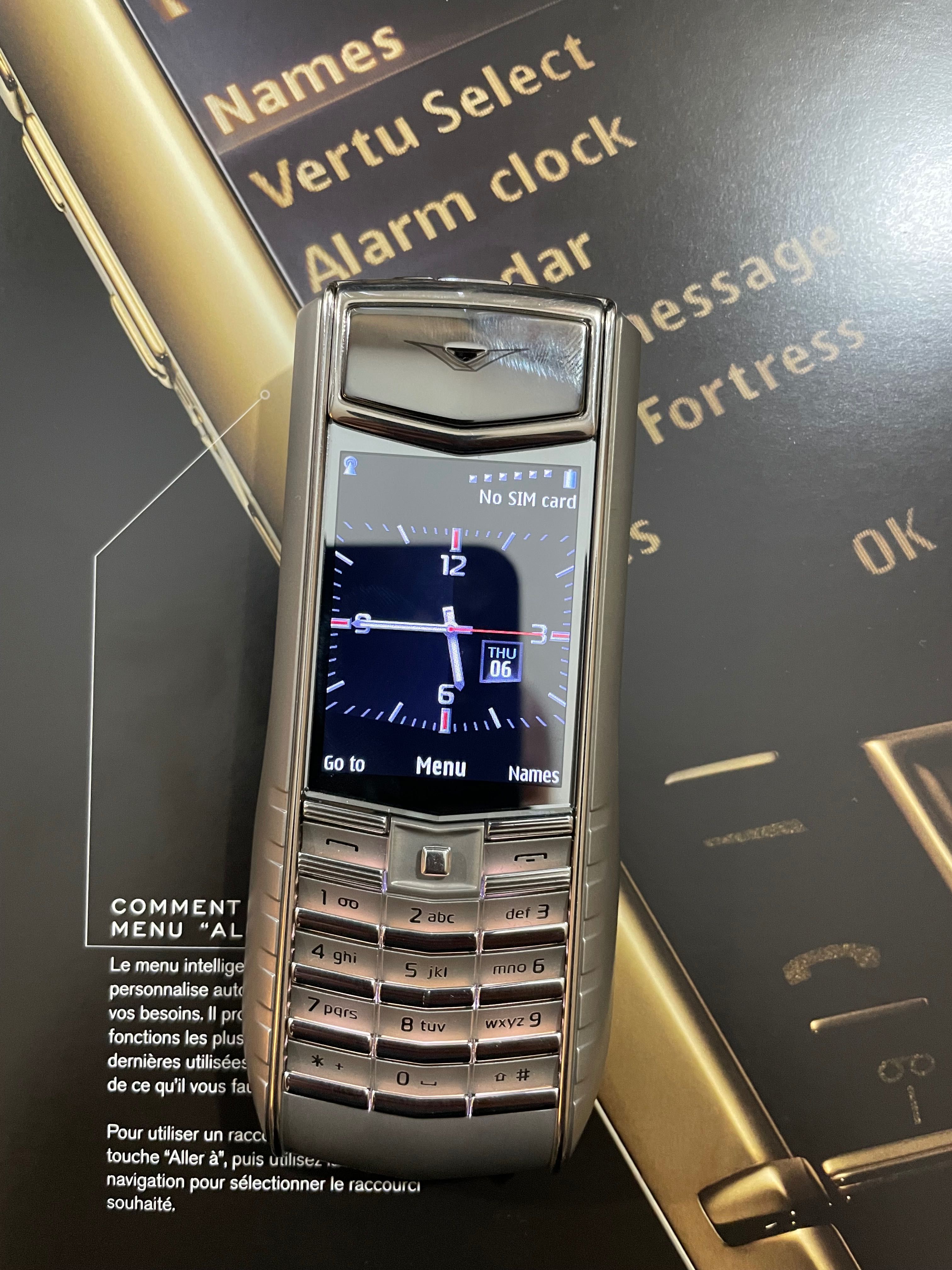Vertu Ascent Ti Alligator