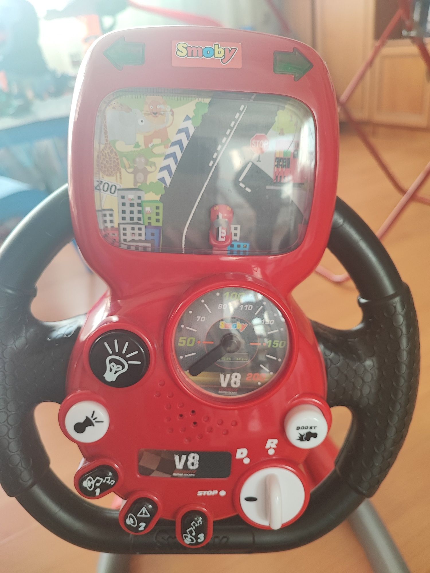 Образователни игри и Комплект за игра Smoby, Симулатор на кола