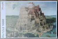 Puzzle 1000 piese, 68 x 48 cm, The Tower of Babel -Pieter Bruegel