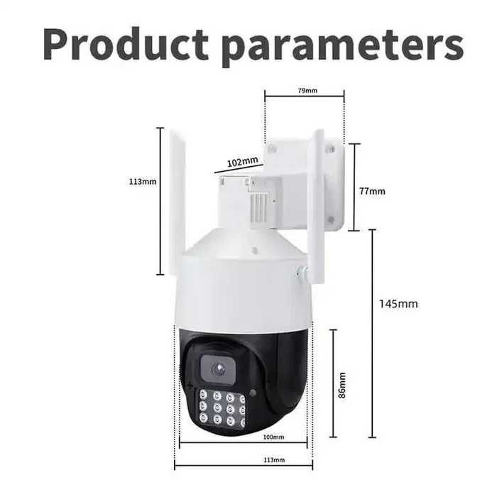 Куполна въртяща се WI-FI / IP камера модел Q810 12 MP
