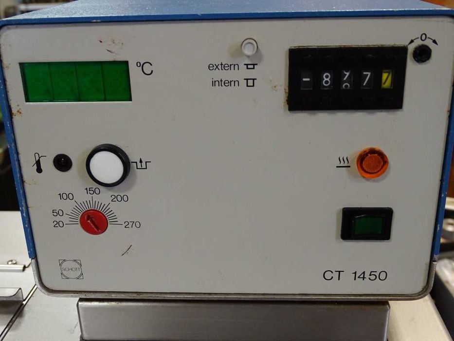 лабораторна маслена вана с темпериращ модул SCHOTT-GERATE CT42, CT1450