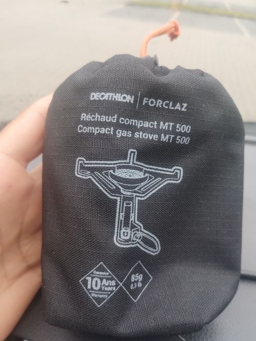 Forclaz Dechatlon MT 500 Arzator butelie camping