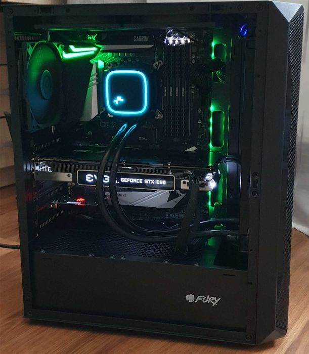 Pc Gaming I7 9700, GTX 1080, 32 Gb DDR4, Wi-Fi 6, SSD M.2 500 GB