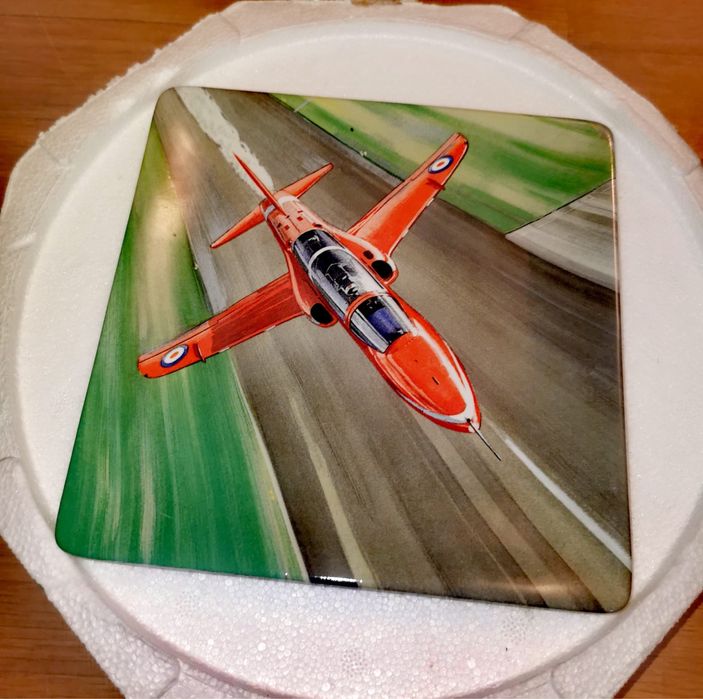 Антикварни порцеланови чинии плочки 3 бр. лимитирани колекционерски !