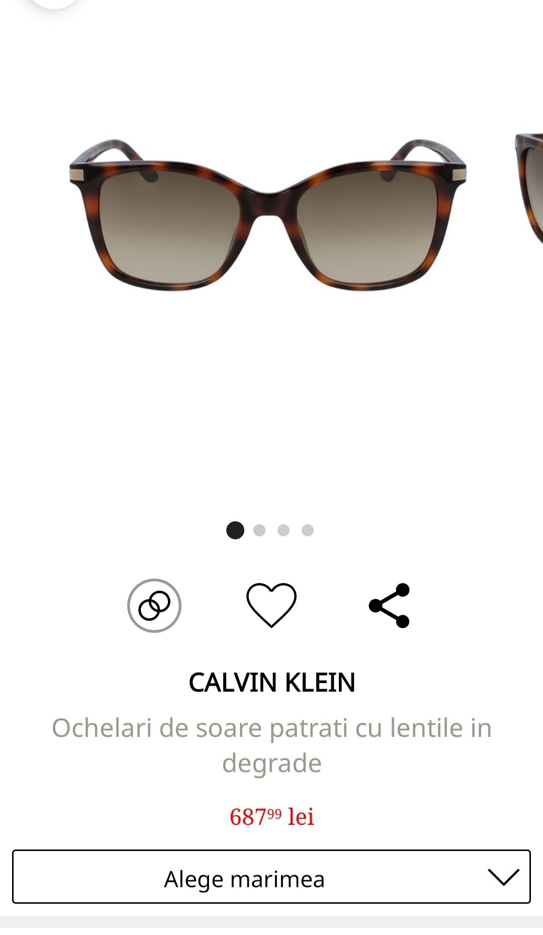 Ochelari de soare Calvin Klein