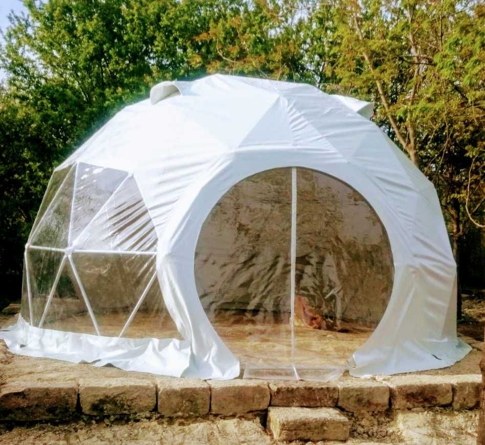 Геосферична палатка с множество приложения