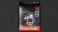 noi,sigilate,carduri memorie SDXC U3 Sandisk EXTREME PRO 128GB 170mb/s