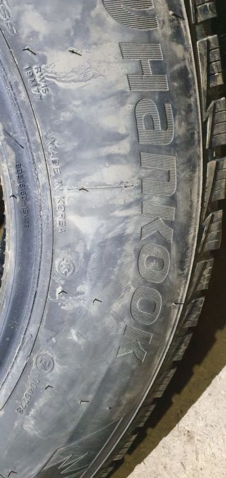 Резина зимняя hankook размер 185 75 r 16c