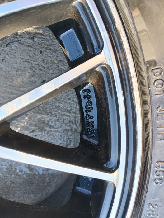 Set  Jante HRS Motorsport 17x7.5J, prindere 5x112, ET46.